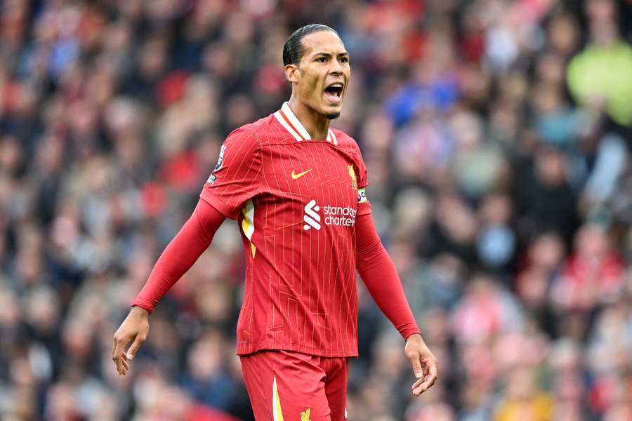 Virgil van Dijk's contract expires at the end of the season 