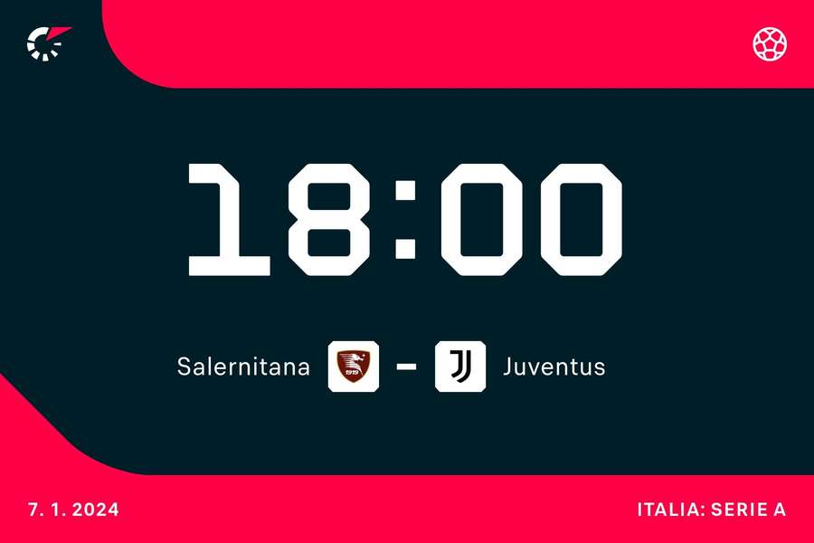Salernitana e Juventus si affronteranno all'Arechi