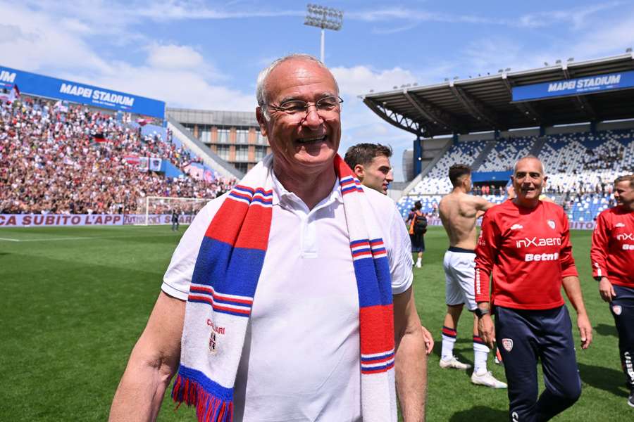 Claudio Ranieri hat nach dem Klassenerhalt mit Cagliari seine Laufbahn als Vereinstrainer beendet.