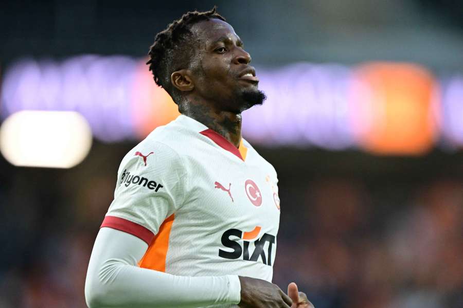 Wilfried Zaha avec Galatasaray.