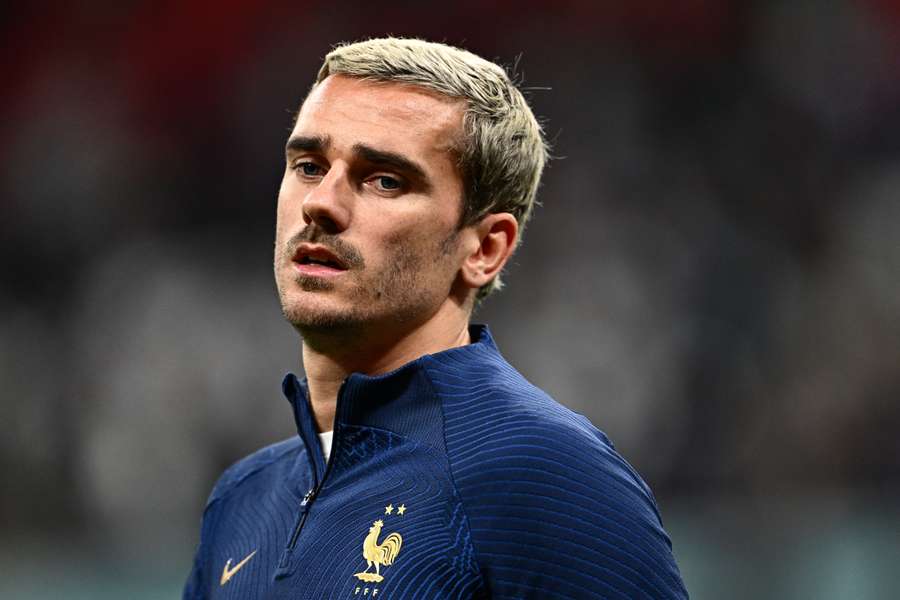 Antoine Griezmann, lors de la rencontre face au Maroc. 