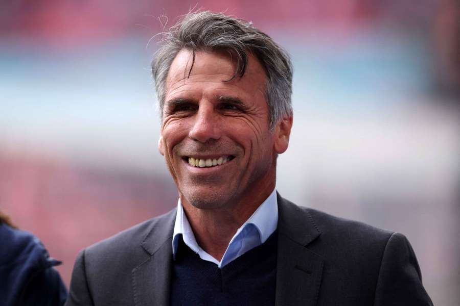 Former Chelsea player Gianfranco Zola