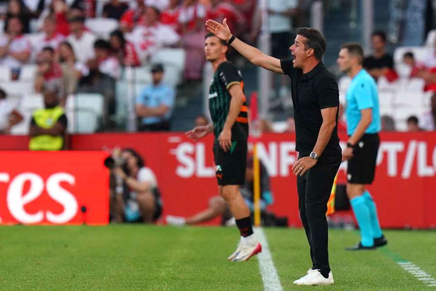 Marco Silva, treinador do Benfica Marco Silva, treinador do Benfica