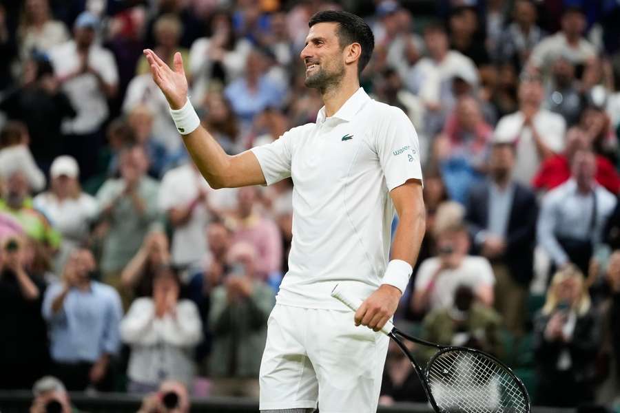 Djokovic won al zeven keer eerder Wimbledon