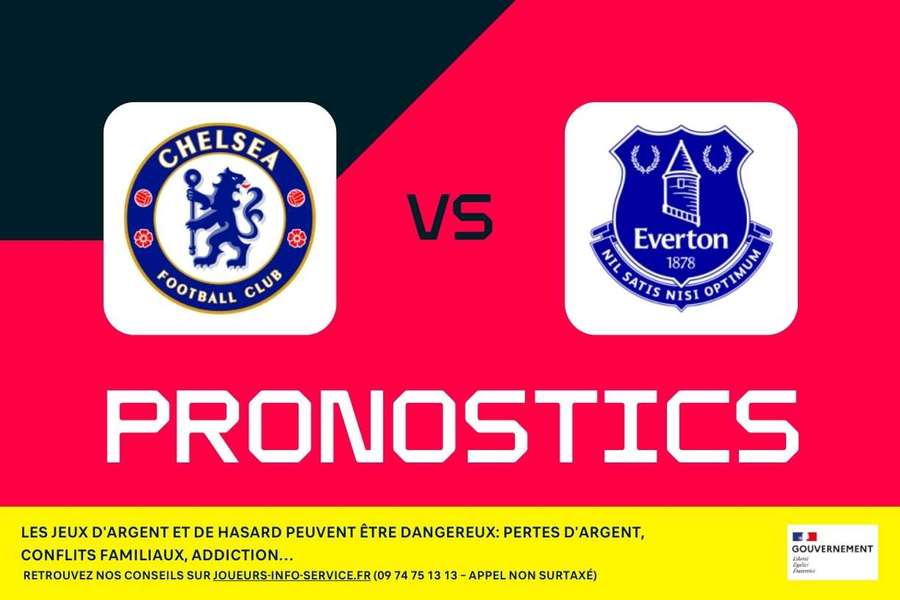 Chelsea vs Everton : Pronostics, meilleurs paris et cotes (Premier League) Chelsea vs Everton : Pronostics, meilleurs paris et cotes (Premier League)