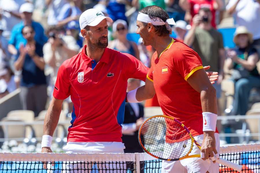 Novak Djokovic și Rafael Nadal