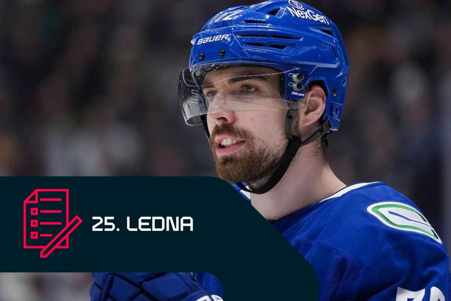 Filip Chytil chyběl v sestavě Vancouveru tři měsíce.