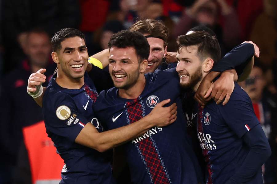 Gonçalo Ramos war der gefeierte Held bei PSG im Ligaspiel gegen Nizza. Gonçalo Ramos war der gefeierte Held bei PSG im Ligaspiel gegen Nizza.