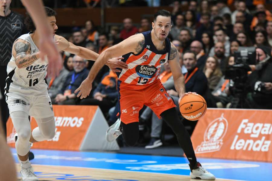 Thomas Heurtel, en su debut con el Leyma Coruña