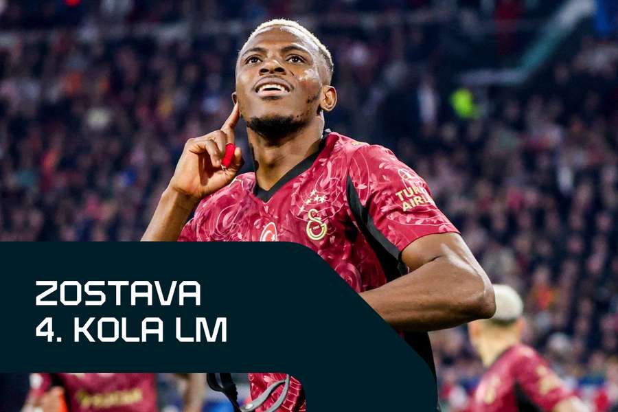 Osimhen vybavil Ajax tromi zásahmi. Osimhen vybavil Ajax tromi zásahmi.