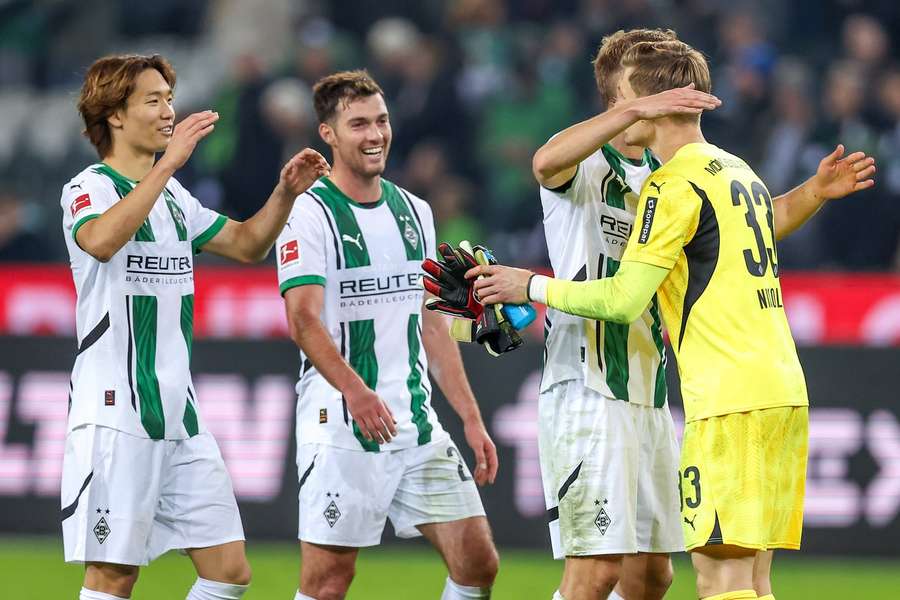 Borussia Mönchengladbach spielte gegen Werder Bremen groß auf.