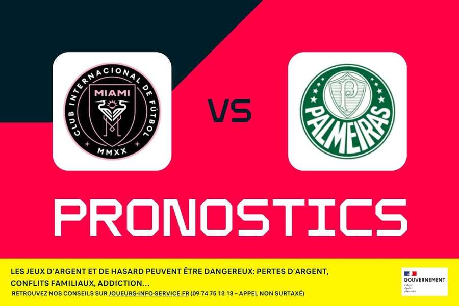 Inter Miami - Palmeiras pronostics, meilleurs paris et cotes (Coupe du Monde des Clubs)
