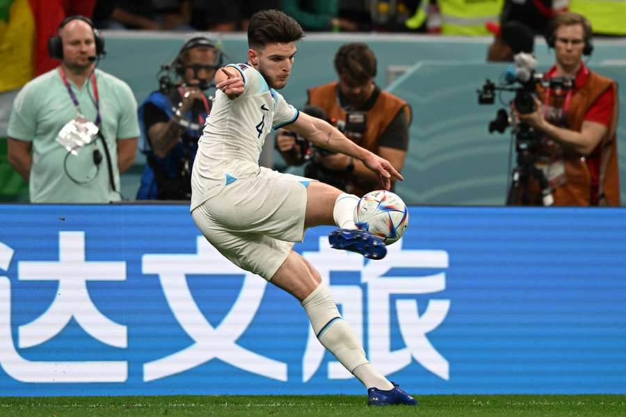 Declan Rice has been a consistent performer for England at the World Cup