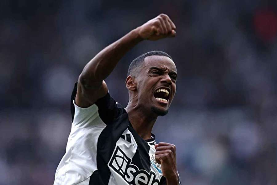 Kanonýr Newcastlu Alexander Isak