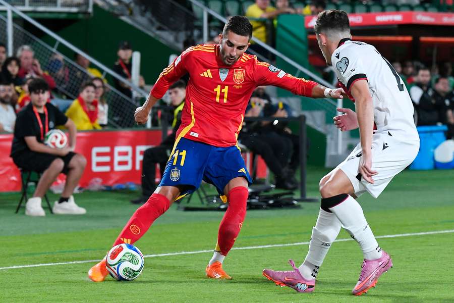 Ferran Torres face à la Géorgie.