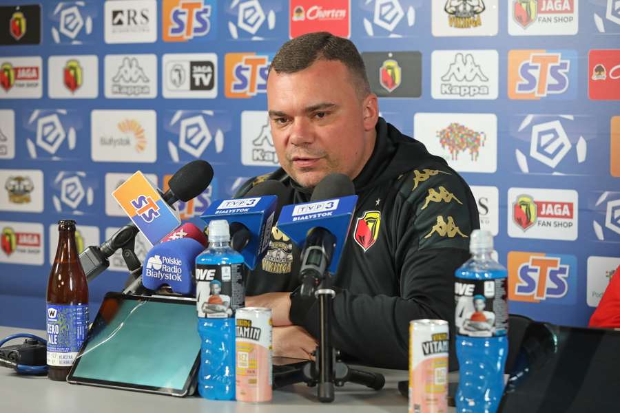 Ttrener Jagiellonii przed meczami barażowymi: przeciwnik jest bardzo powtarzalny