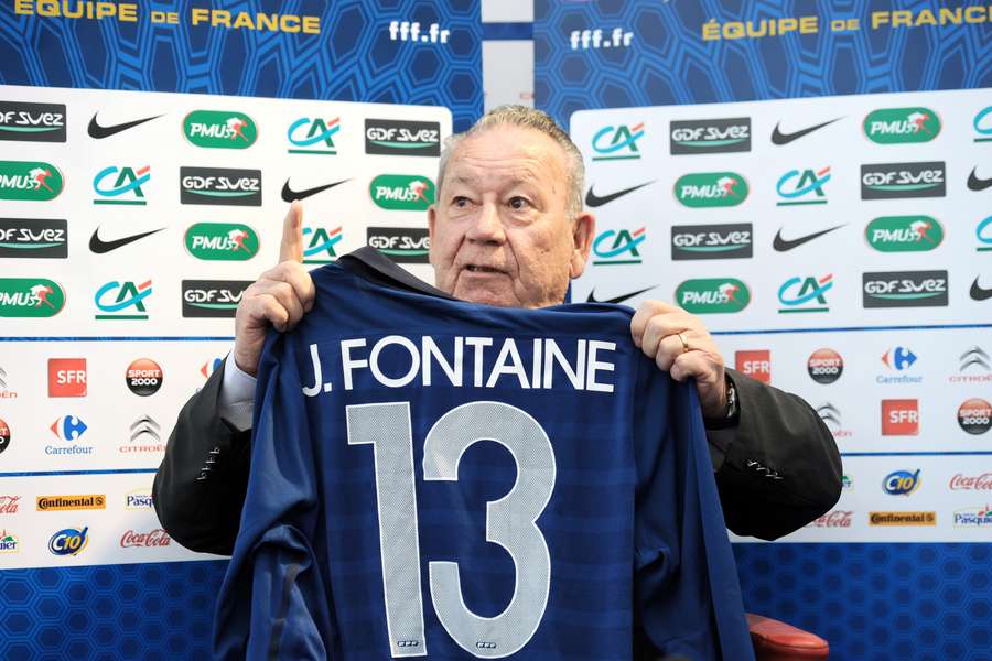 Selvom han kun spillede 21 landskampe, deler Just Fontaine stadig niendepladsen på alletiders franske landsholdstopscorerliste med sine 30 mål.