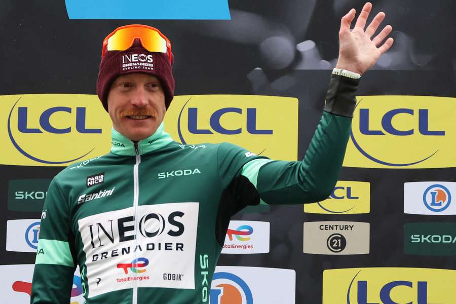 Dorian Godon sur Paris-Nice le 14 mars.