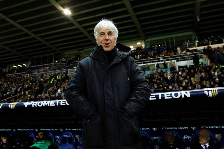 Atalanta coach Gian Piero Gasperini has his side playing brilliantly