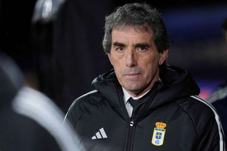 Almada, en un partido con el Oviedo