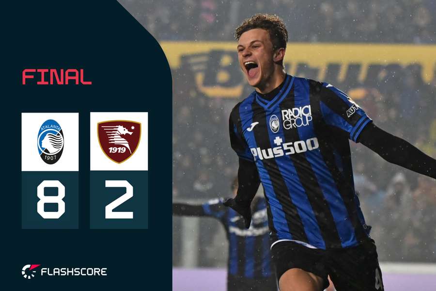 Atalanta a reușit scorul sezonului în Serie A