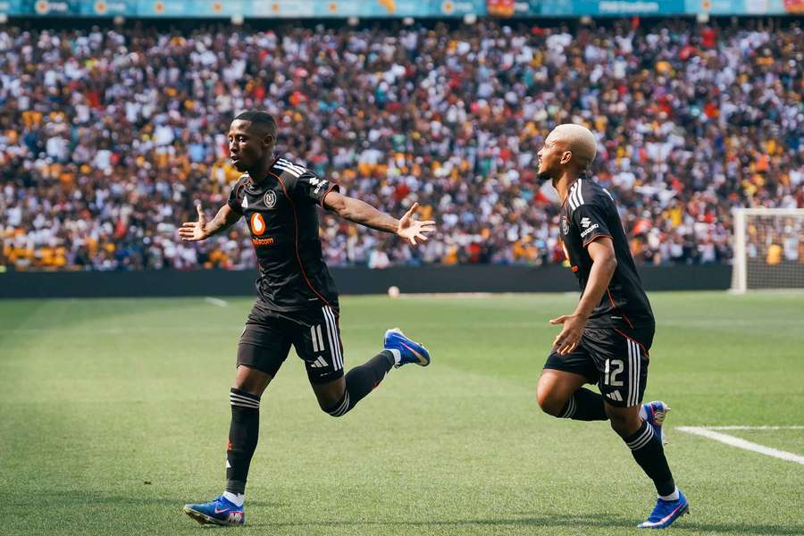 Tshepang Moremi scored the opening goal for Orlando Pirates