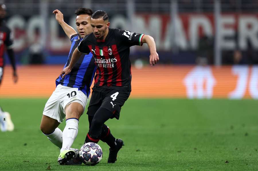 Bennacer contro l'Inter