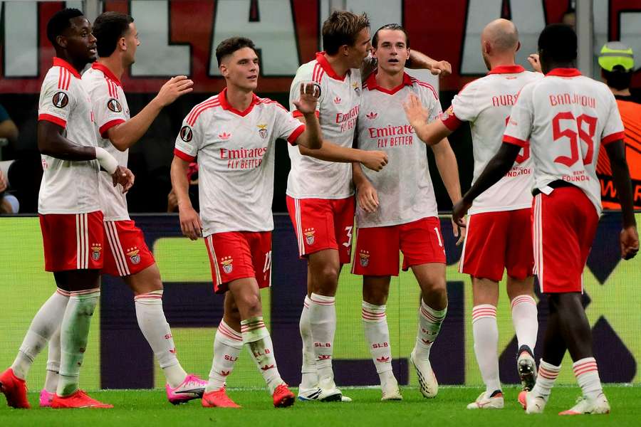Kaminski em destaque no triunfo do Benfica Kaminski em destaque no triunfo do Benfica