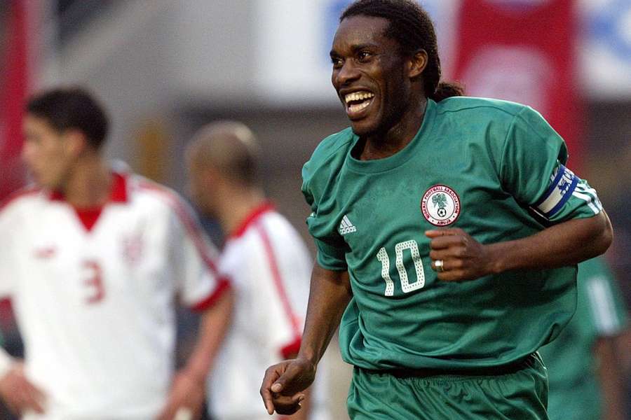 Jay-Jay Okocha ajudou a conquistar o ouro em 1996