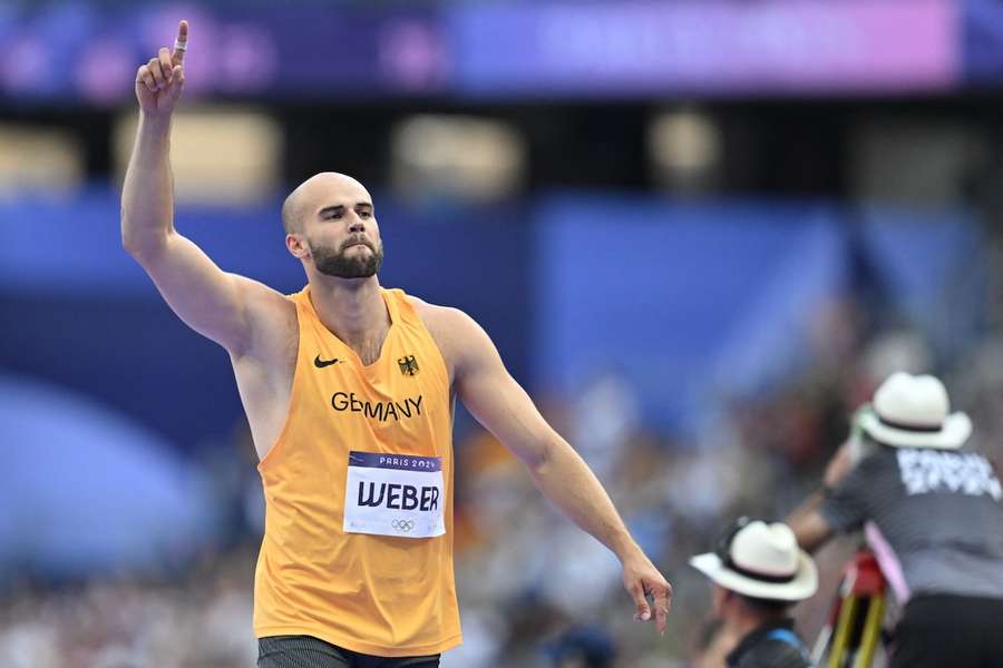 Julian Weber (im Bild) und Malaika Mihambo kämpfen am Donnerstag im Stade de France um Gold.