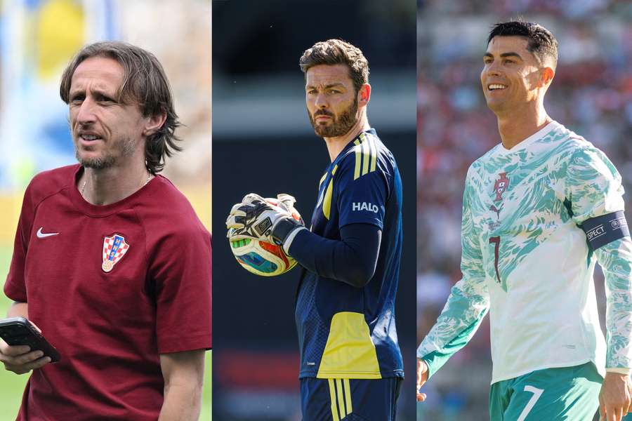 Modric, Craig Gordon e Cristiano Ronaldo são três dos mais experientes no Mundial Modric, Craig Gordon e Cristiano Ronaldo são três dos mais experientes no Mundial