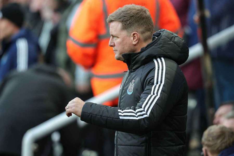 Eddie Howe, treinador do Newcastle