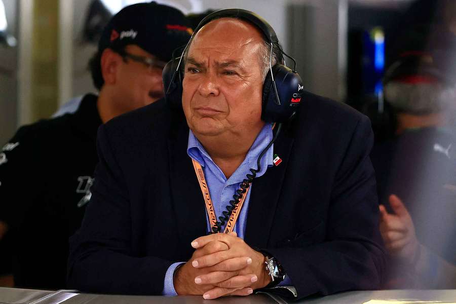 Sergio Perez's father Antonio Perez