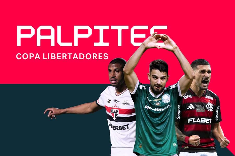 Quartas de final da Libertadores contam com 3 brasileiros
