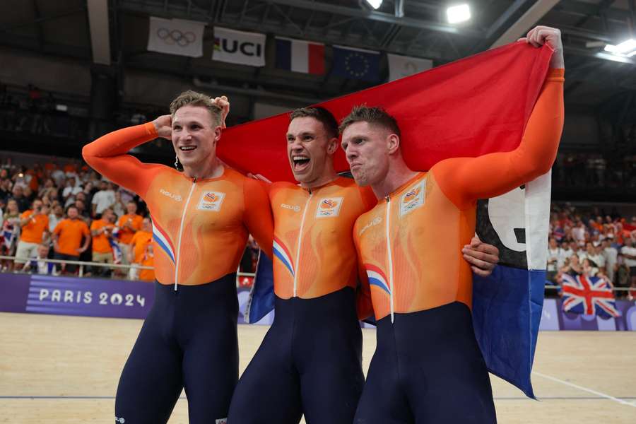 Les Néerlandais intouchables sur le Vélodrome National.