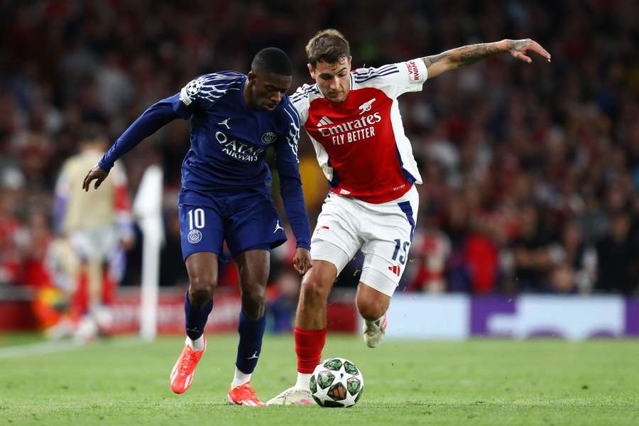 Arsenal receive bad news as PSG star Dembele is set to return for Champions League clash Arsenal receive bad news as PSG star Dembele is set to return for Champions League clash