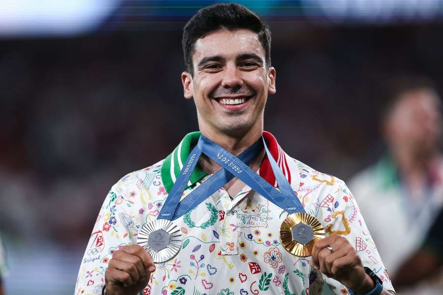 Iúri Leitão ganhou duas medalhas em Paris-2024