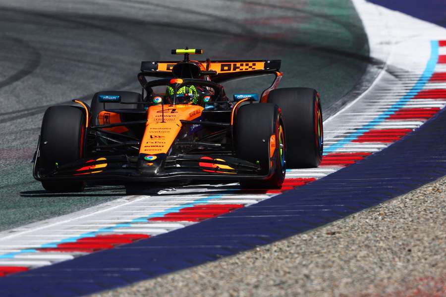 Norris no circuito de Spielberg