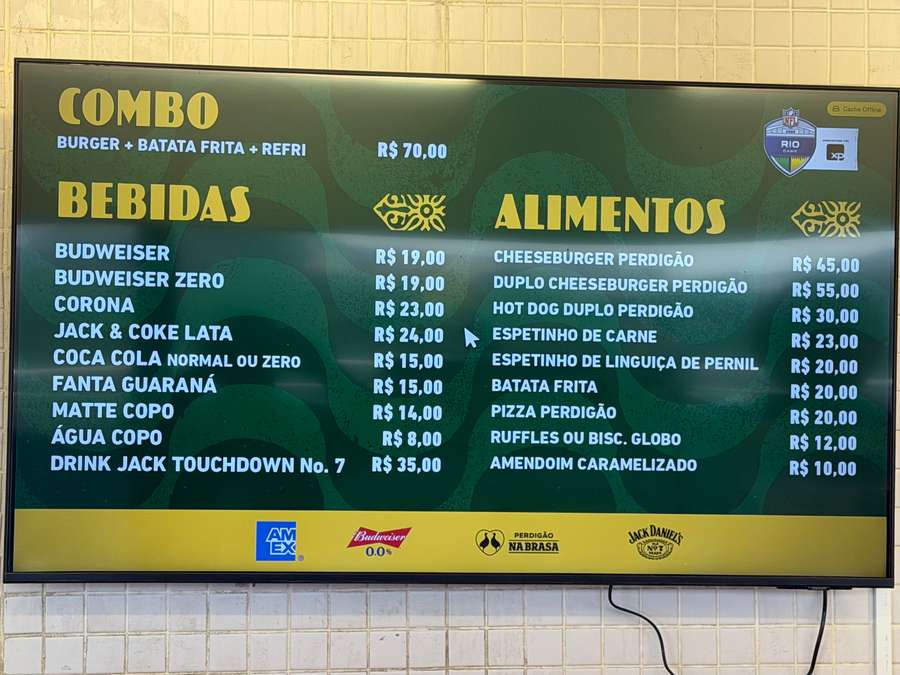A precificação do jogo da NFL no Brasil A precificação do jogo da NFL no Brasil