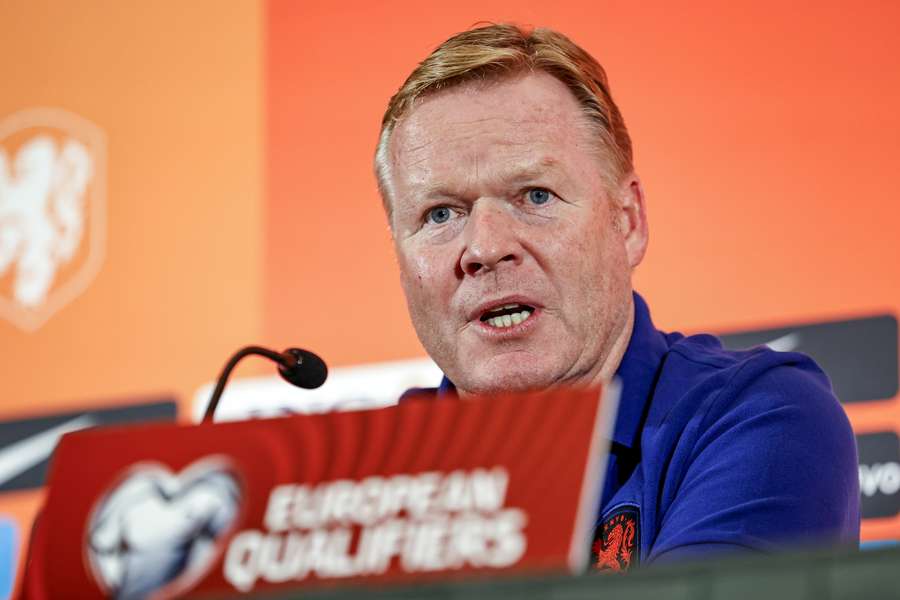 Ronald Koeman voorspelt een 'gevaarlijke' wedstrijd voor Oranje