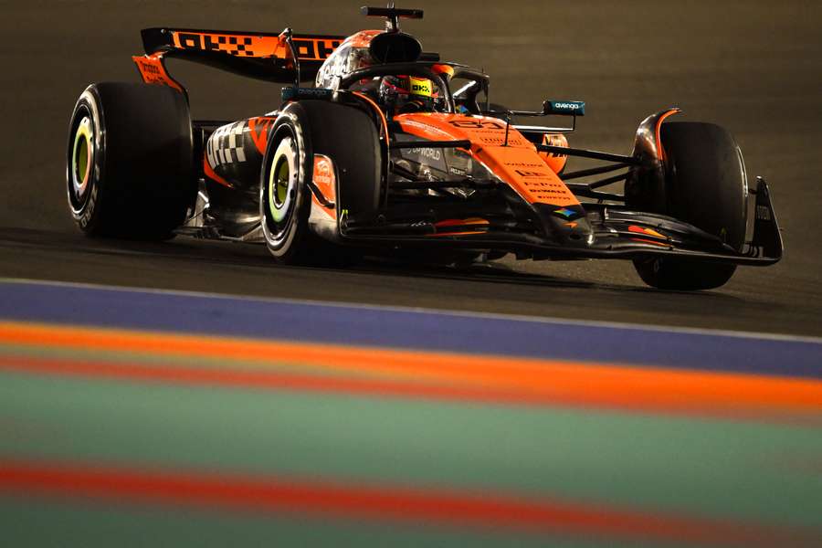 Oscar Piastri in action during the practice session ahead of the Qatar Grand Prix Oscar Piastri in action during the practice session ahead of the Qatar Grand Prix