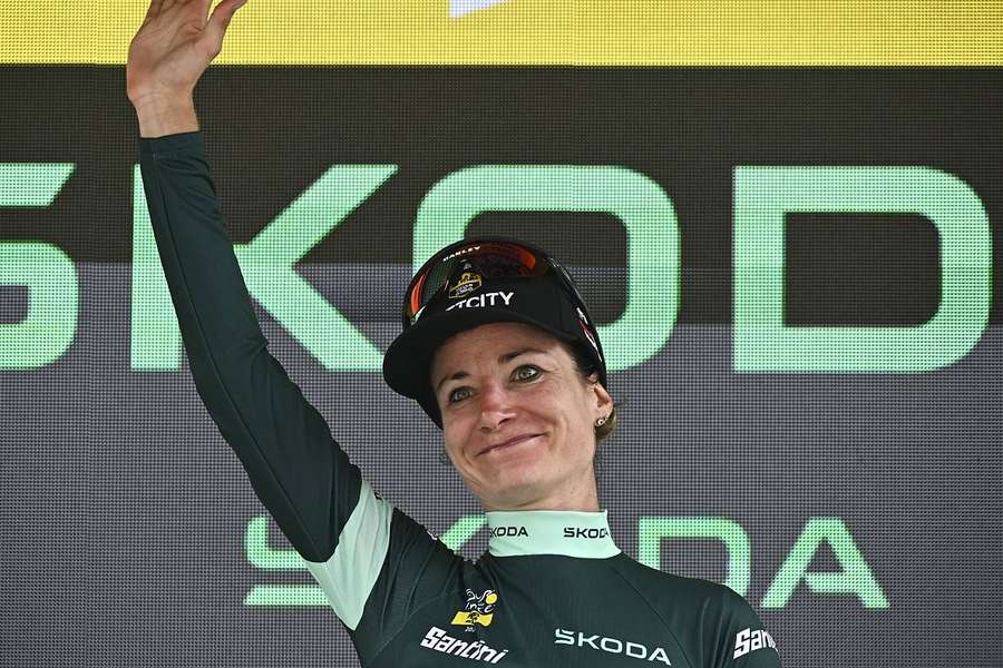 Marianne Vos a été sacrée championne du monde de gravel ce samedi. 