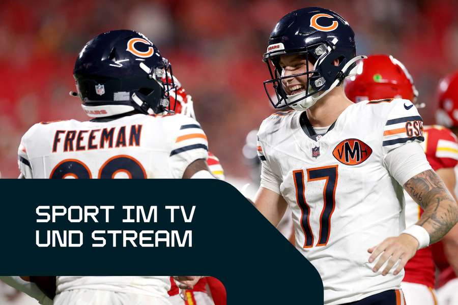 Sport live am Montag: Die NFL steht heute vor ihrem ersten Monday Night Game in Chicago. Sport live am Montag: Die NFL steht heute vor ihrem ersten Monday Night Game in Chicago.
