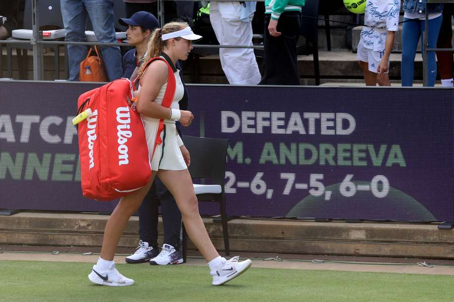 Mirra Andreeva was dumped out of Berlin
