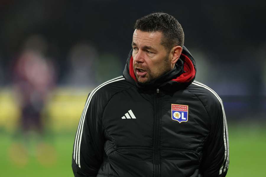 Pierre Sage lors de PSG - OL.