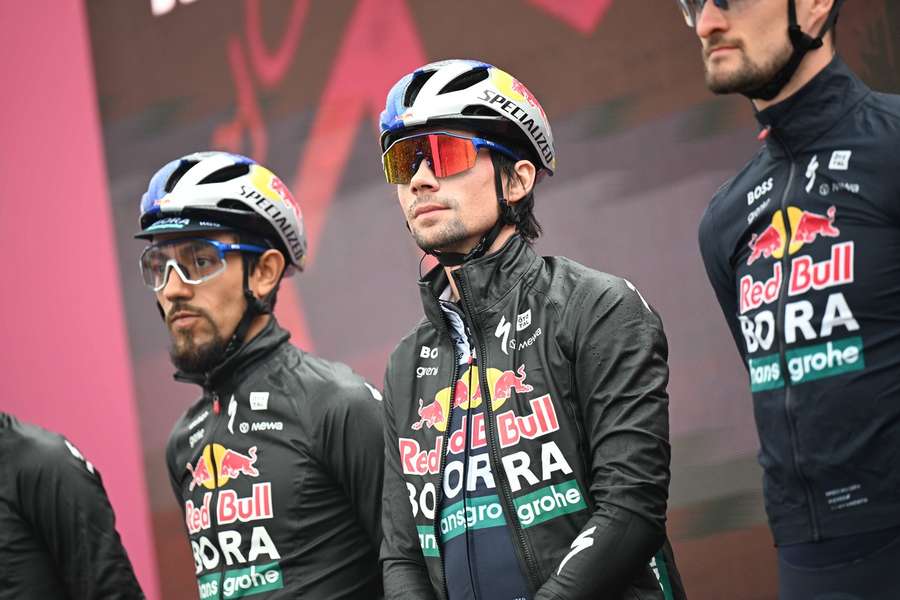 Das Red Bull-Bora-hansgrohe-Team.