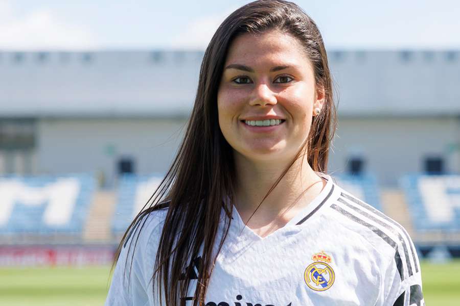 María Méndez é jogadora do Real Madrid