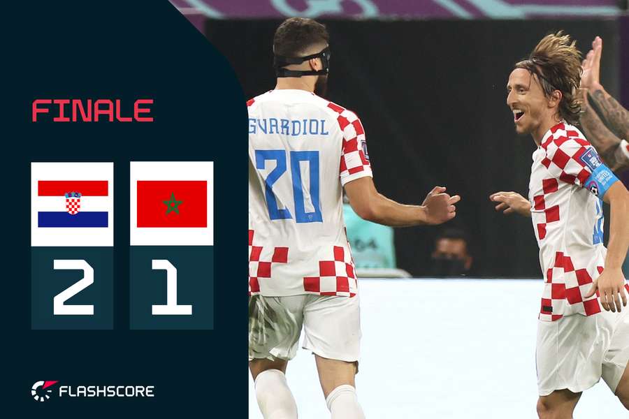 Croazia-Marocco 2-1