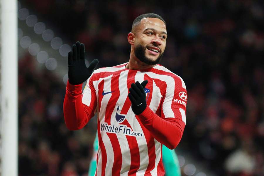 Memphis is sinds deze maand speler van Atletico Madrid