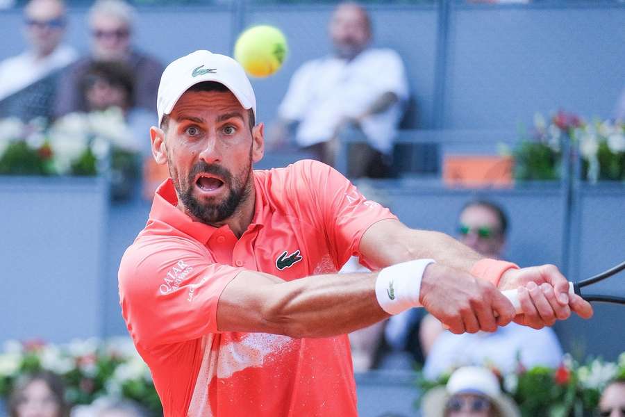 Novak Djokovič si v Madridu nezahraje.